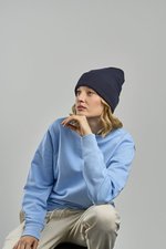 Atlantis Pier-S Beanie aus 100% Recycling-Polyester, Black One Size, AT127 – Bild 1
