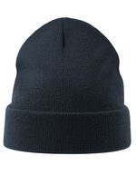 Atlantis Pier-S Beanie aus 100% Recycling-Polyester, Black One Size, AT127 – Navy