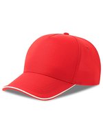 Recy Five Piping Cap – Red/White