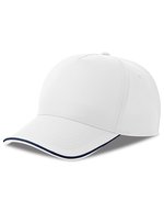 Recy Five Piping Cap – White/Navy