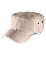 Atlantis Army Cap aus Ripstop-Baumwolle, Black One Size, AT300 – Kaki