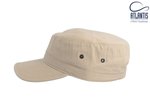 Atlantis Army Cap aus Ripstop-Baumwolle, Black One Size, AT300 – Bild 6