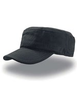 Atlantis Tank Cap aus gebürsteter Baumwolle, Black One Size, AT301 – Bild 1