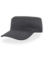 Atlantis Tank Cap aus gebürsteter Baumwolle, Black One Size, AT301 – Gris fonce