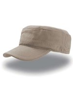 Atlantis Tank Cap aus gebürsteter Baumwolle, Black One Size, AT301 – Kaki