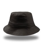 Atlantis Bucket Hat aus 100% Baumwolle – Black