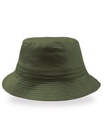 Atlantis Bucket Hat aus 100% Baumwolle – Olive
