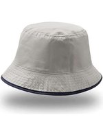 Atlantis Wendbarer Fischerhut mit Taschenfunktion, Black/Grey One Size, AT315 – Navy/Grey