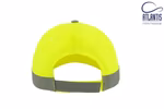 Atlantis Sicherheits-Cap mit reflektierendem Streifen, Yellow Fluo One Size, AT326 – Bild 4