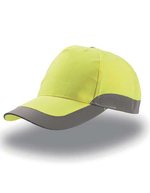 Atlantis Sicherheits-Cap mit reflektierendem Streifen – Yellow Fluo