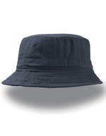 Atlantis Bucket-Hat aus Chino-Baumwolle mit Schweißband – Navy