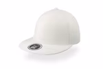 Atlantis Snap One Cap mit flachem Schirm, White One Size, AT358 – Bild 1