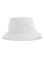 Atlantis Geo Bucket Hat aus recyceltem Polyester, Black One Size, AT364 – Bianco