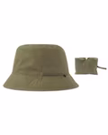 Atlantis Bucket-Hut aus recyceltem Polyester, Black/Grey One Size, AT365 – Bild 3