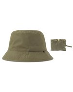 Atlantis Bucket-Hut aus recyceltem Polyester, Black/Grey One Size, AT365 – Bild 3