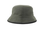 Atlantis Wendbarer Ghibli Bucket Hut aus Recyclingmaterial, Black/Dark Grey One Size, AT366 – Bild 4