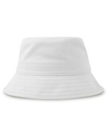 Atlantis Mayo Bucket Hut Bio-Baumwolle für Kinder, Black One Size, AT367 – Bianco