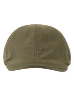 Atlantis Gatsby Street-S Kappe aus Bio-Baumwolle, Black One Size, AT368 – Olive