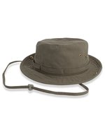 Atlantis Globe Trotter-S Safarihut aus Bio-Baumwolle – Olive
