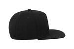 Atlantis Snap Five Cap mit PVC-Verschluss, Black One Size, AT401 – Bild 6