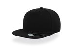 Atlantis Snap Five Cap mit PVC-Verschluss, Black One Size, AT401 – Bild 7
