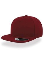 Atlantis Snap Five Cap mit PVC-Verschluss – Burgundy