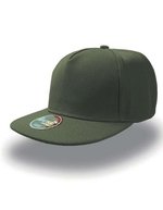 Atlantis Snap Five Cap mit PVC-Verschluss – Olive