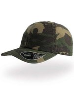 Atlantis Dad Hat aus 100% Baumwolle mit Messingschnalle – Camouflage