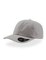 Atlantis Dad Hat aus 100% Baumwolle mit Messingschnalle – Grey