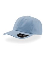 Atlantis Dad Hat aus 100% Baumwolle mit Messingschnalle – Light Blue