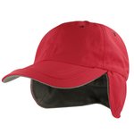 Atlantis Recycelte Wintermütze mit Ohrenklappen, Black One Size, AT417 – Bild 3