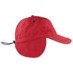 Atlantis Recycelte Wintermütze mit Ohrenklappen, Black One Size, AT417 – Bild 5