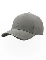 Atlantis Estoril Cap aus recyceltem Polyester, Black One Size, AT422 – Grey