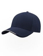 Atlantis Estoril Cap aus recyceltem Polyester, Black One Size, AT422 – Navy