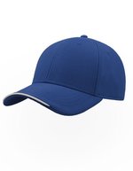 Atlantis Estoril Cap aus recyceltem Polyester, Black One Size, AT422 – Royal