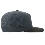 Atlantis Nachhaltige Bank Five Cap Recycled, Black/Black One Size, AT424 – Bild 6