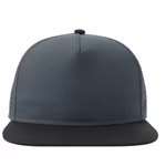 Atlantis Nachhaltige Bank Five Cap Recycled, Black/Black One Size, AT424 – Bild 7