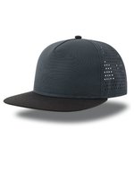 Atlantis Nachhaltige Bank Five Cap Recycled, Black/Black One Size, AT424 – Navy/Black