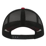 Atlantis Recycelte Canvas Cap mit gebogenem Schirm, Black/Grey One Size, AT426 – Bild 4