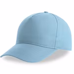 Atlantis Recycled Baseball Cap with 5 Panels, Black One Size, AT428 – image 3