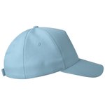 Atlantis Recycelte Baseballkappe mit 5 Segmenten, Black One Size, AT428 – Bild 5
