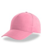 Atlantis Recycelte Baseballkappe mit 5 Segmenten, Black One Size, AT428 – Pink