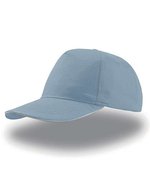 Atlantis Sandwich Cap mit Klettverschluss – Light Blue/White