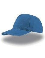 Atlantis Sandwich Cap mit Klettverschluss, Black/White One Size, AT500 – Royal/White