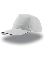 Atlantis Sandwich Cap mit Klettverschluss, Black/White One Size, AT500 – White/Navy