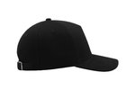 Atlantis Liberty Five Buckle Cap aus Baumwolle, Black One Size, AT501 – Bild 5