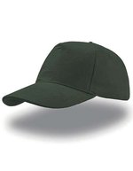 Atlantis Liberty Five Buckle Cap aus Baumwolle – Bottle Green
