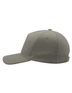 Atlantis Liberty Five Buckle Cap aus Baumwolle – Light Grey