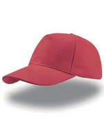 Atlantis Liberty Five Buckle Cap aus Baumwolle – Red