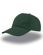 Atlantis Start Five Cap aus 100% Baumwolle, Black One Size, AT502 – Bottle Green